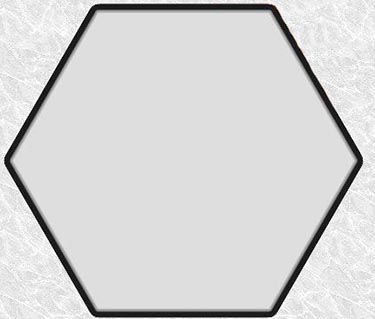 16-inch hexagon mold design